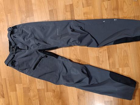 Softshellové turistické husky nohavice zateplené, husky,152