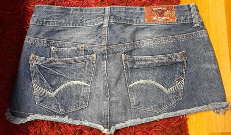 Riflová sukňa, tommy hilfiger,m