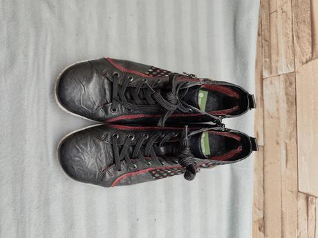 Rieker - remonte 38 - dámske kožené čierne topánky, rieker,38