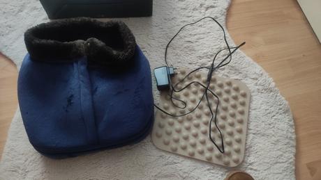 Výhrevna masážna papuča,