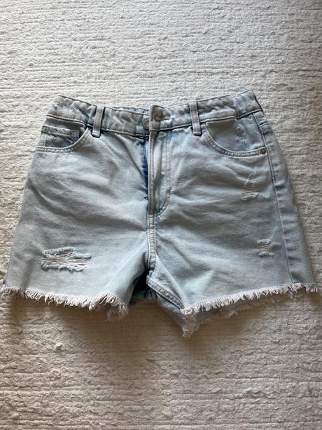 Riflove šortky hm, h&m,146