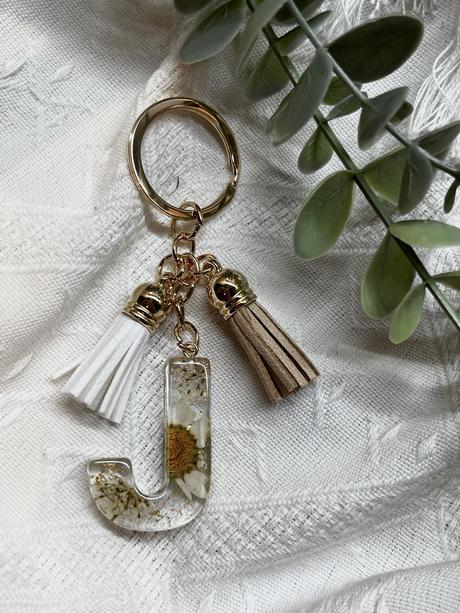 Ručne vyrobené živicové kľúčenky, 