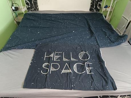 Posteľné obliečky vesmír, šírka (cm): 140,dĺžka (cm): 200