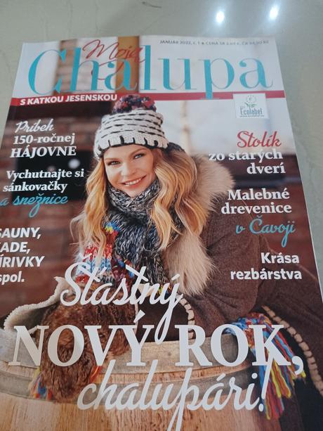 Predám časopis moja chalupa a varecha a marianne v, 