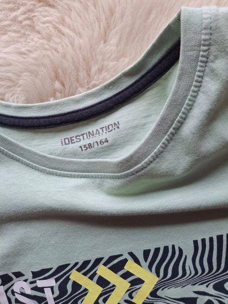 Mentolkovo zelene tricko top stav 158/164, 158