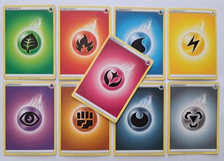 Pokémon karty "energy" (2), 