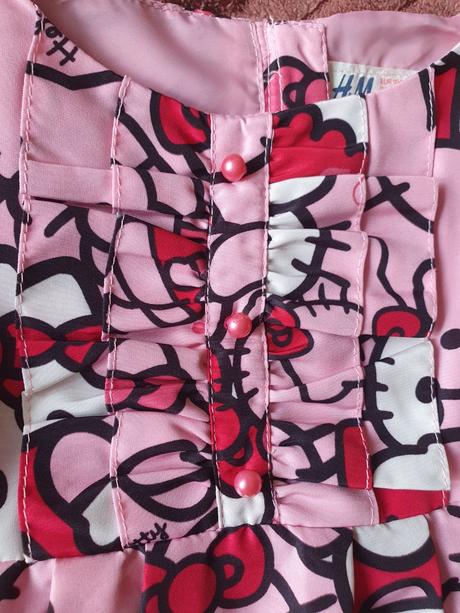 Hello kitty šatky, h&m,104