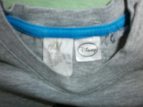 Disney tričko č.80 9/12 mesiacov, h&m,80