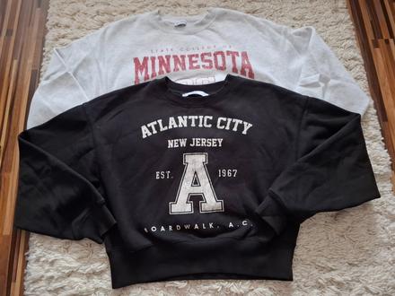 2ks bershka mikiny, bershka,140