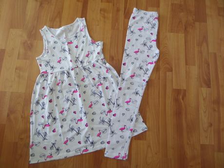 Šaty + legíny, f&f,128