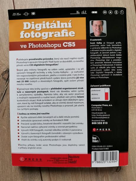Kniha digitální fotografie scott kelby,