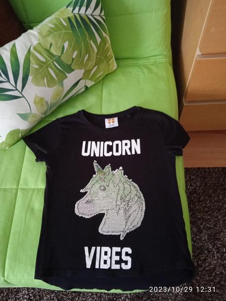 Tričko s flitrami, takko,134