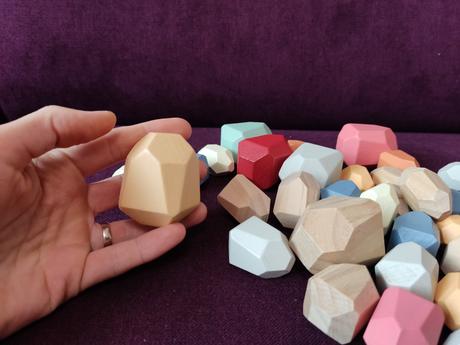 Drevene balancne kocky, 