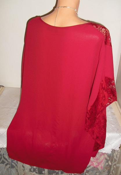 Body flirt motylia luxusna tunika, xl