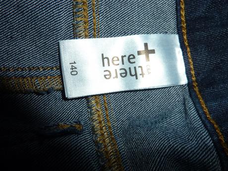 Dievčenské riflové šortky, c&a,140