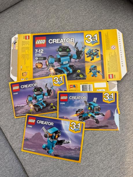 Lego creator 3v1 31062,