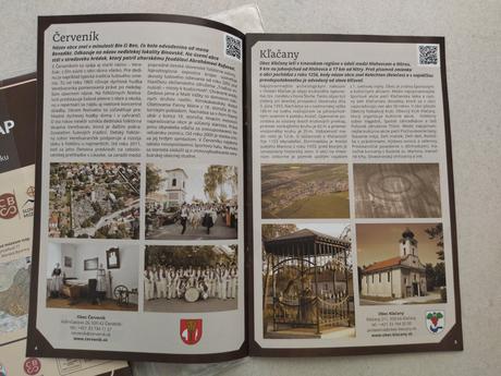 Hlohovec a okolie - historická a súčasná mapa reg.,