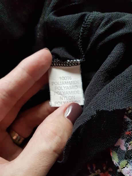 Kvetované talianske dvojvrstvové tričko sko, s