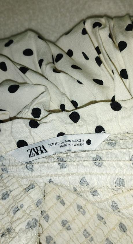 Šaty s bodkami xs-l, zara,s