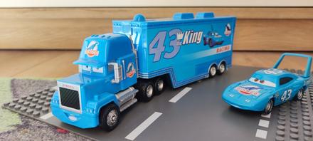Kamión,,king43,, blesk mcqueen cars autá,