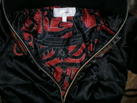 Bunda drahšej značky south pole-s, south,s