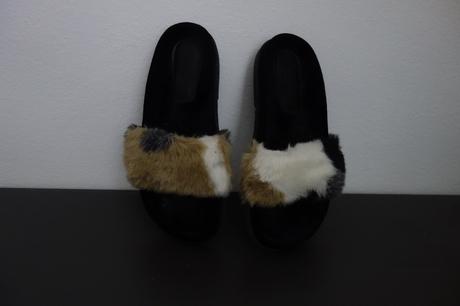 Zara slapky s kozusinu 36/37, zara,37