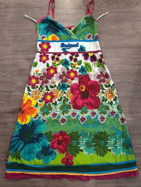 Prekrásne letné šaty desigual - originál, desigual,36