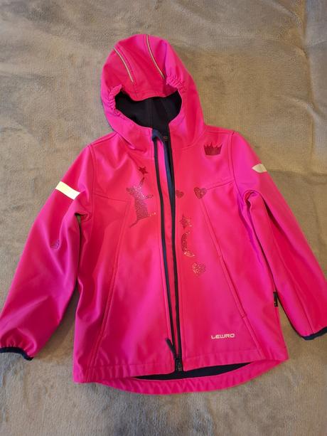 Bunda softshell rosa, lewro,128