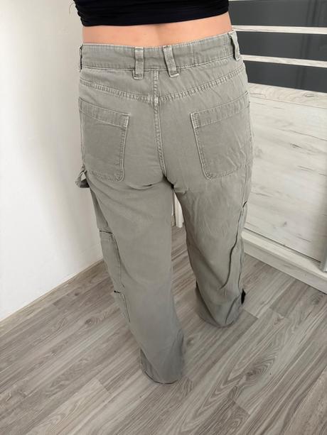 Nohavice bershka, bershka,m