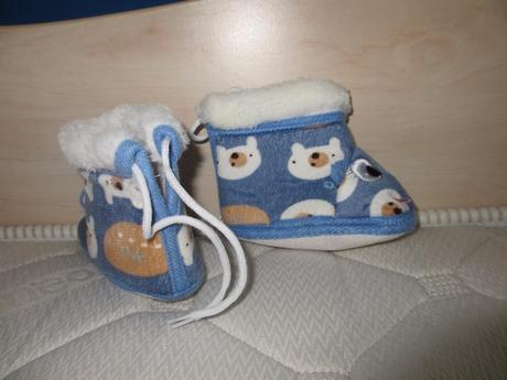 Teplé papučky - 62, <17