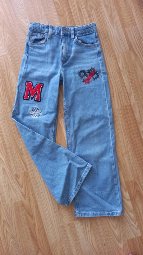 Široké rifle h&m, h&m,134