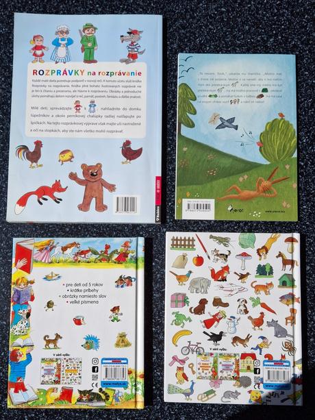 Knihy obrázkové čítanie všetky spolu, 