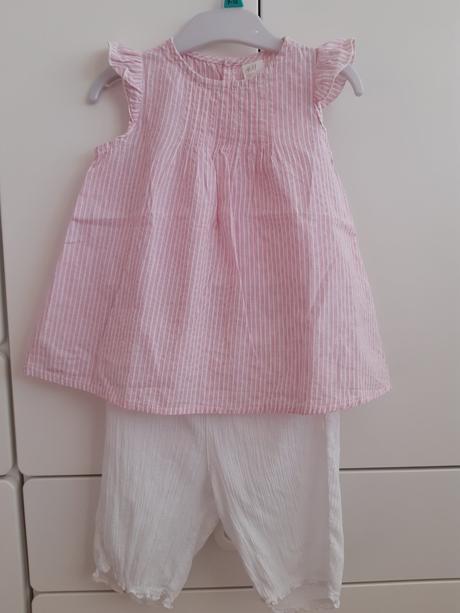 Letný komplet top + kraťasy h&m, h&m,86