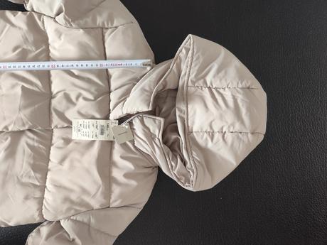 Predám dievčenský dlhý prešívany kabát, reserved,146