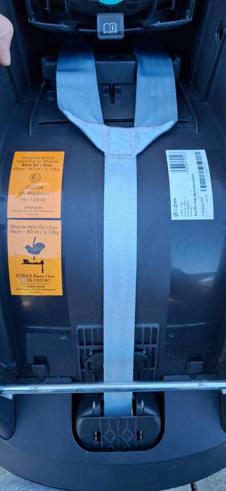 Vajíčko cybex aton s2 + zakladňa base one + náhrad, cybex