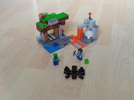 21166 lego minecraft - opustená baňa, 