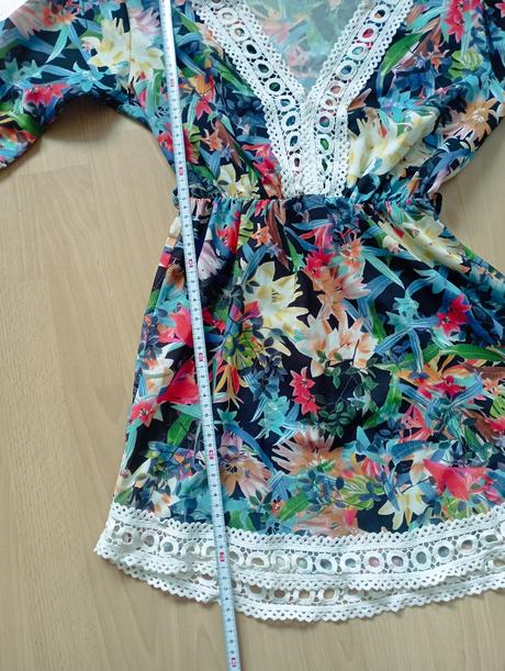 Letné farebné mini saty, xs
