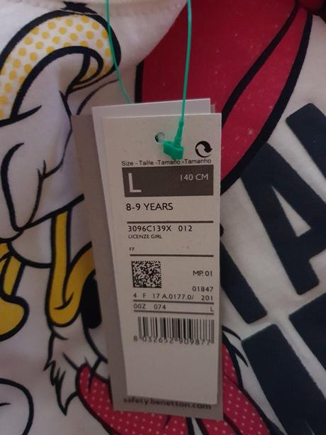 Tričko, benetton,140