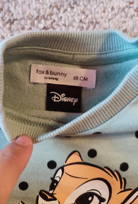 Mikina bambi, fox & bunny,68