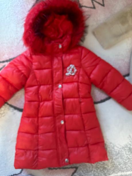 Dievčenská zimná bunda, 116