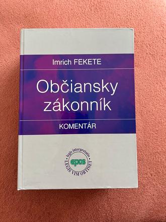 Imrich fekete - občiansky zákonník komentár,