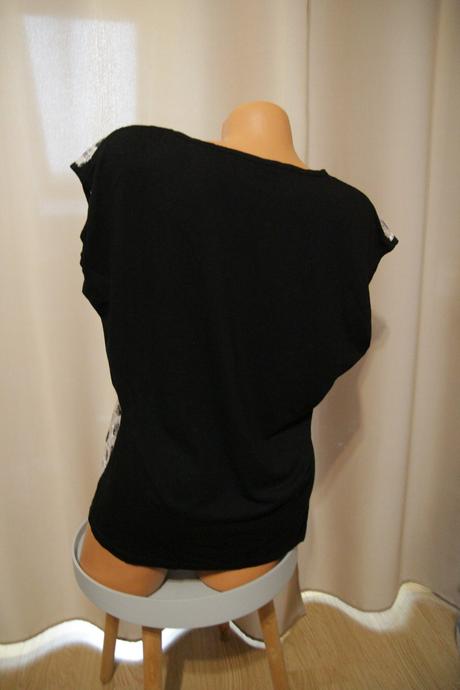 Čierno biely top betty barclay, xl, xl