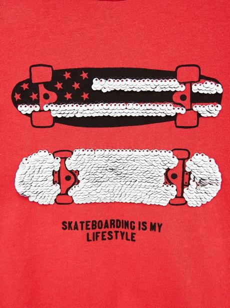 Triko zara skateboarding is my lifestyle, zara,140