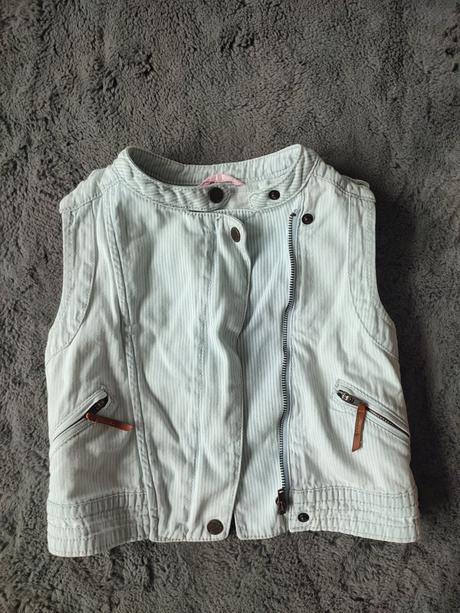 Štýlova pásikava vesta, h&m,110