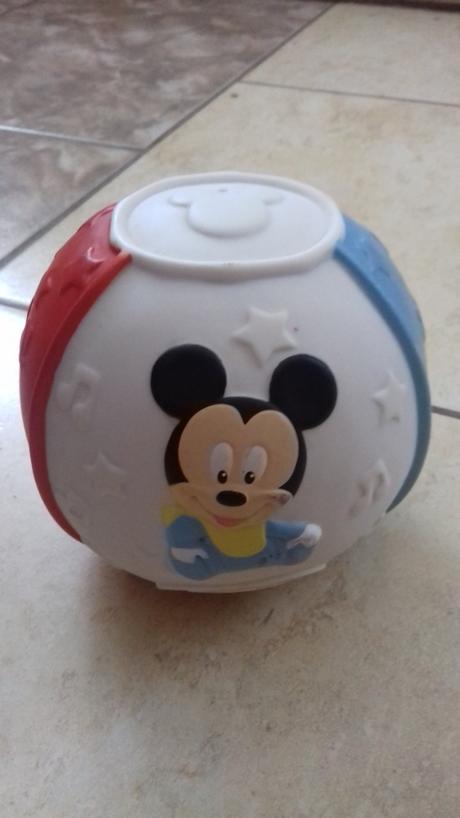 Minie detská zvuková loptička, 