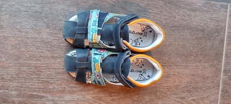 Kožené sandálky d.d.step, d.d.step,30