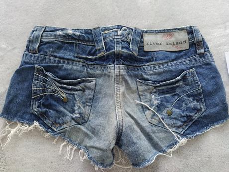 Kraťasy riflové, river island,xs