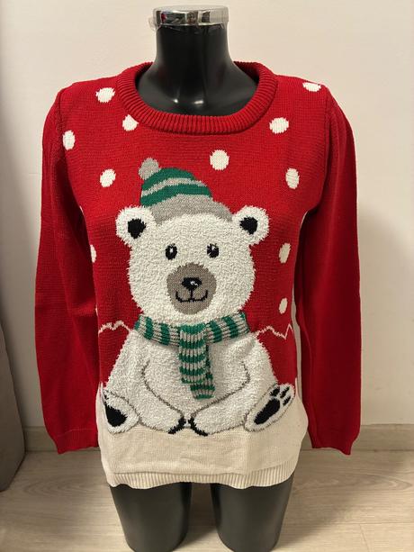 Dámsky vianočný sveter, bonprix,s