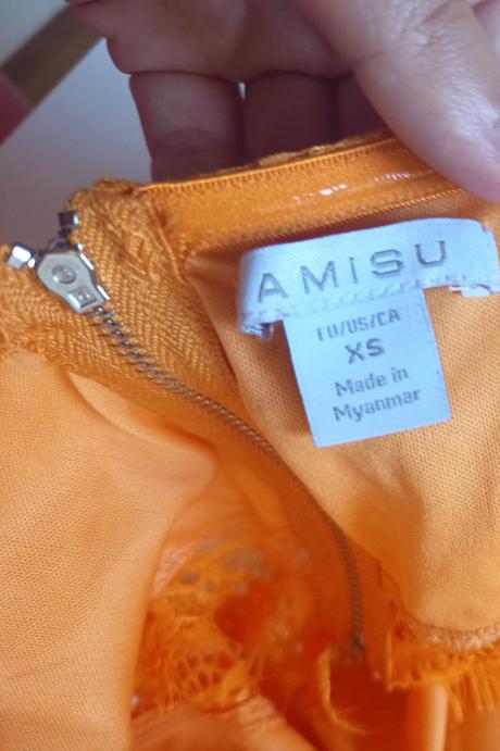 Korzetový crop top, amisu,xs