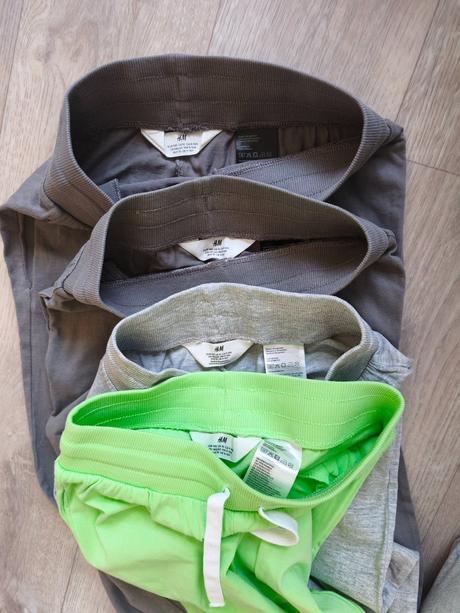 Tepláky basic, h&m,140